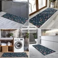 thumbnail image 2 of Pioneer Flower Floral Print Pattern Kitchen Rug Mat,Kitchen Runner Rugs Non Skid Washable,Decorative Kitchen Floor Mats for Kitchen,Sink,Laundry,17"X47", 2 of 5