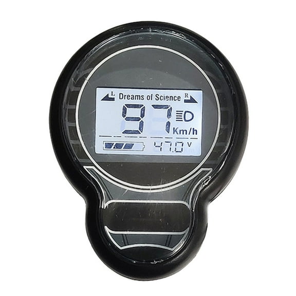 Sportact Cycling,Bicycle Accessories,Electric Bicycle,Ebike LCD Display Motor Speedmeter Screen 48-72V E-Bike Electric Bike Scooter
