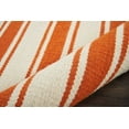 thumbnail image 6 of Nourison Solano Striped Ivory/Orange 4' x 6'6" Area Rug, (4x7), 6 of 6