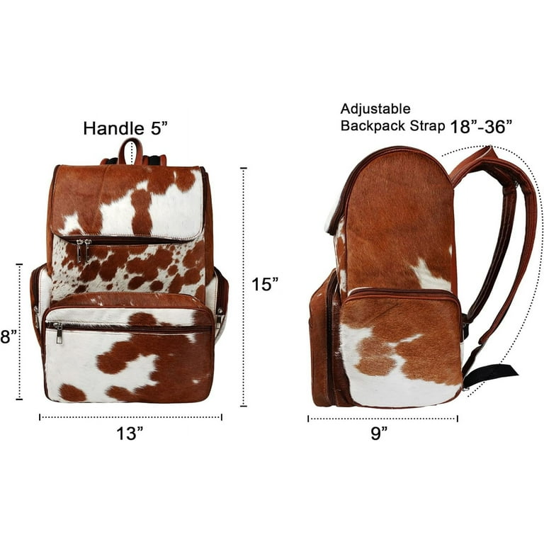 Cowhide diaper backpack sale