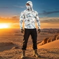 thumbnail image 6 of Performance Compression Hoodies for Men, UPF 50+ UV Sun Protection Long Sleeve Shirts with Face Cover for Summer Outdoor Activities, 6 of 6