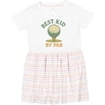 thumbnail image 3 of Inktastic Best Kid by Par Golf Ball Motif Girls Toddler Dress, 3 of 5