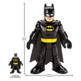 thumbnail image 3 of Imaginext DC Super Friends Batman XL 10-Inch Poseable Figure for Preschool Kids, Black, 3 of 6