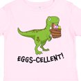 thumbnail image 4 of Inktastic Eggs-cellent Cute Easter T-rex Dinosaur Boys or Girls Toddler T-Shirt, 4 of 5