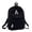 Black, variant on Casual Backpack for Students Solid Color School Bag Lightweight Daypack for Travel Outdoor Sport Bag Blue One Size