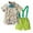 Green, variant on Big Boy Clothing Sets Short Sleeve Tops Hawaii Beach Floral Shirts Shorts Boys Tracksuit,Dark Green,120