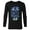 Black, variant on Marvel Avengers: Endgame Heroes and Thanos - Long Sleeve T-Shirt for Men - Customized-Black