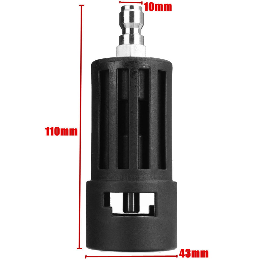 11x4cm Fitting Adapter for Karcher K to 1/4'' Quick Release Pressure Washer Gun