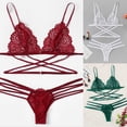 thumbnail image 6 of CENL Sexy Women Lace Lingerie Nightwear Underwear G-string Sleepwear Bra Set, 6 of 7