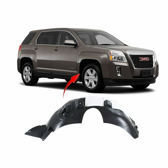DCP Front Right Passenger Side Fender Liner For 2010-2013 GMC Terrain GM1249224