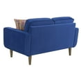 thumbnail image 5 of Wallace &amp; Bay Holland Velvet Loveseat, 5 of 7