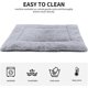 thumbnail image 3 of Dog Mattress, Pet Mattress, Dog Blanket XZ014 (M(75 X 50CM), Short Plush Grey), 3 of 5
