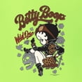 thumbnail image 5 of Wild Bobby, Biker Betty Boop Wild One MC Motorcycle Betty Boop Unisex Hoodie Sweatshirt, Safety Green, Large, 5 of 5