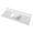 Pure White, variant on DodreHome 48 in. W x 18.2 in. D Bathroom Vanity Top, Engineered Stone Countertop, 4-Inch Backsplash, Pre-Drilled Centerset Holes, White