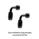 thumbnail image 5 of Junta De Refrigeración De Aceite Para Coche An6, Conector De Tubo De Aceite A Prueba De Fugas De 90 Grados, Adaptador De Manguera De Refrigeración De Coche De Aleación De Aluminio Para Piezas De Methold VI009279-01, 5 of 7