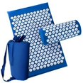 thumbnail image 2 of Acupressure Set Nail Mat Acupressure Mat Massage Mat & Pillow Acupuncture Blue, 2 of 4