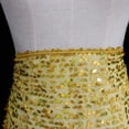 thumbnail image 5 of Cinturón con borlas triangulares para danza del vientre, bufanda para la cadera, falda de baile Amarillo, 5 of 5