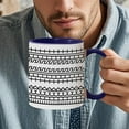 thumbnail image 3 of Mug Hidden Message Coffee Mug Ceramic Material Funny Hidden Humor Design Dishwasher Microwave Safe Comfortable Handle for Work Home Coffee Lover Friend Coworker Gift, 3 of 4