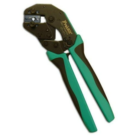 

Eclipse 300-195 Crimper Ratcheted Crimpro Series HDTV BNC/TNC 3-pc coax connectors .042 Sq. .197 and .278 Hex sizes (300-195)