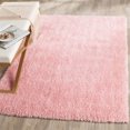 thumbnail image 6 of SAFAVIEH Joella Solid Plush Polyester Shag Area Rug, Pink, 4' x 6', 6 of 6