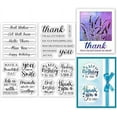 thumbnail image 2 of 4Pcs 4 Styles PVC Stamp for DIY Scrapbooking Word 55x55mm 1pc/style, 2 of 8
