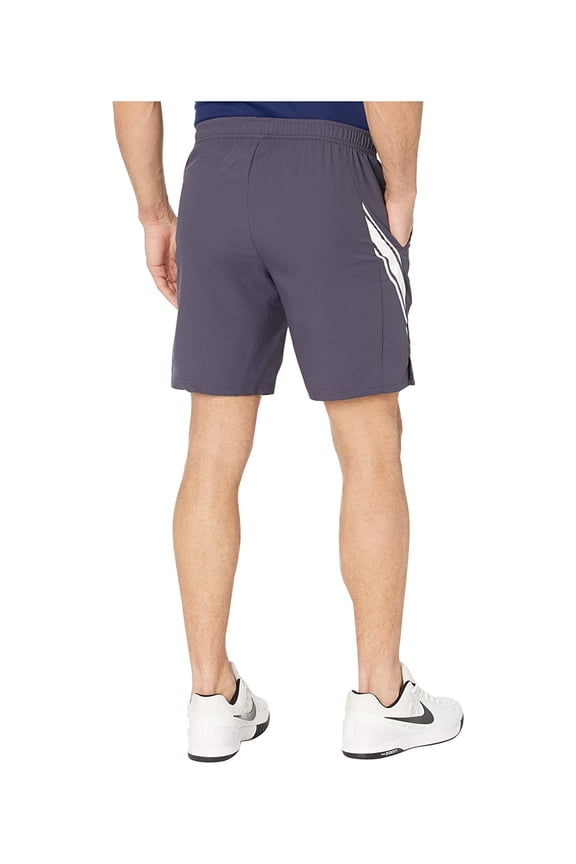 Court Dry Shorts 9" Gridiron/White/White