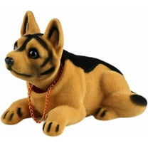 Bobble Head Shepherd, High Emulation Creative Dog Ornament for Car/Office/Tabletop Decor - Shepherd