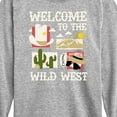 thumbnail image 3 of Instant Message - Welcome To The Wild West - Toddler & Youth Long Sleeve Graphic T-Shirt, 3 of 6