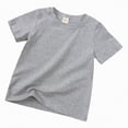 thumbnail image 2 of TOWED22 Toddler Little Boys Girls Dinosaur T-Shirt Kids Summer Short Sleeve Graphic Cotton Tee Top(Grey,18-24 M), 2 of 4
