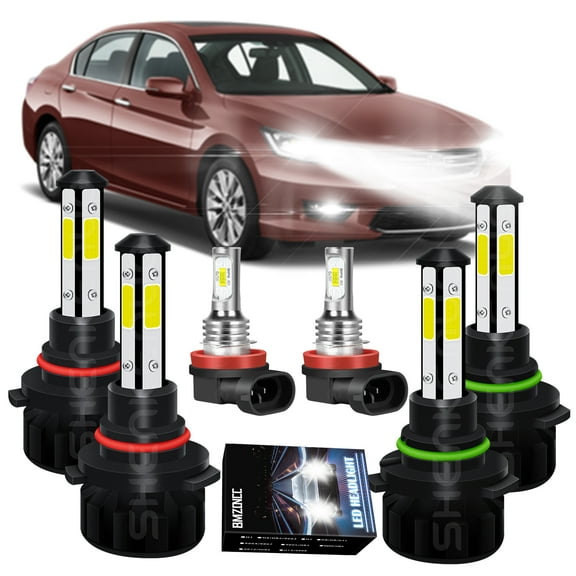 For Toyota Matrix 2009-14 Combo 9005 9006 LED Headlight Bulbs High&Low Beam Kit H11 Foglight ,6pcs