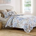 thumbnail image 4 of Greenland Home Fashions Tropics Coastal Paradise Quilt Set, 2-Piece Twin, Mist, 4 of 6