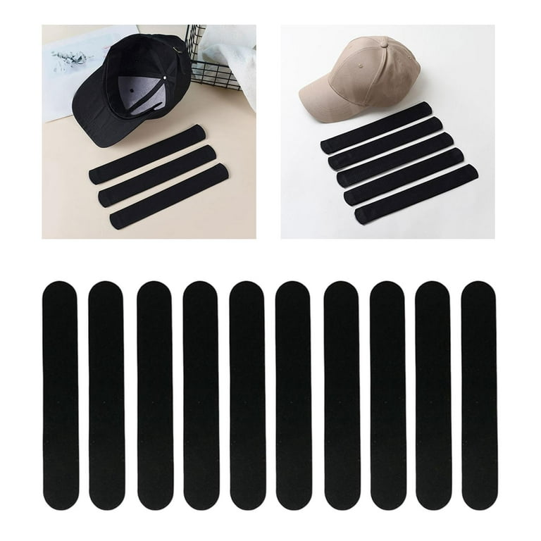 Hat Sweat Liner Disposable Hats Filler Size Reducer Hat Invisible Prevents  Stains Moisture Absorbing Soft Absorbent for Women Men 5x Blue White 