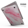 thumbnail image 2 of Design Skinz Marbleized Pink Paradise V6 Full-Body Wrap Scratch Resistant Decal Skin-Kit Compatible with MacBook 13" Air (A1466/A1369), 2 of 5