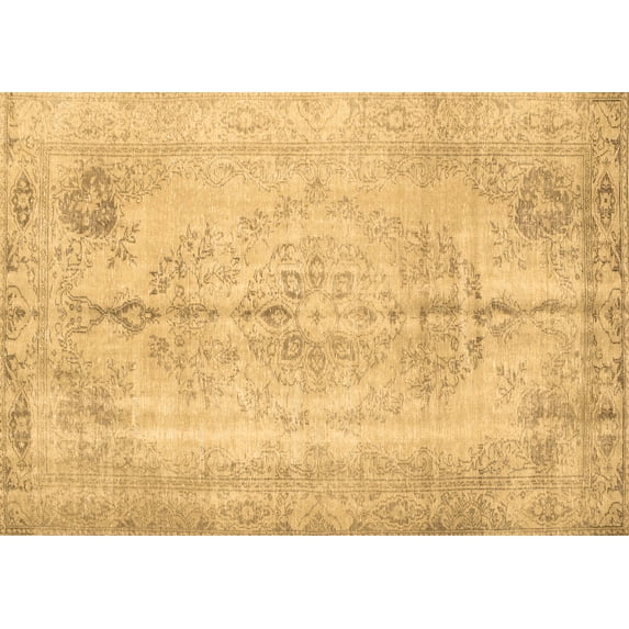 Ahgly Company Indoor Rectangle Persian Brown Traditional Area Rugs, 8' x 12'