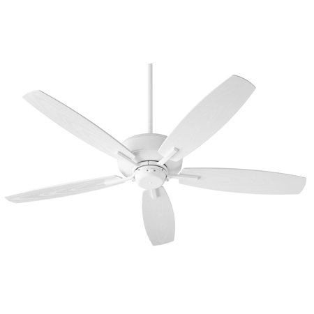 

Quorum International 17052 Breeze Patio 52 5 Blade Indoor / Outdoor Ceiling Fan - White