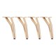 thumbnail image 3 of Patas para muebles Strade Fareast Limited modernas 15 cm Oro, 3 of 8
