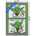 thumbnail image 3 of Star Wars: Saga - Yoda Donut Wall Poster, 14.725" x 22.375", Framed, 3 of 3