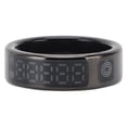 thumbnail image 1 of Smart Ring Fitness Tracker, Screen Display Camera Remote Control Video Scrolling Smart Tracking Ring  for Running 18.4mm/0.72in, 1 of 7