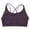 Purple, variant on Glisme Sports Bras For Women High Support Sports Underwear Shockproof Running Small Chest Push Up Fitness Yoga Vest Thin No Steel Ring Backless Bra For Yoga Running Gym Purple