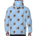 thumbnail image 5 of Hoodies for Men - Brown French Bulldog Long Sleeve Comfrt Men'S Fashion Hoodies & Sweatshirts, Sweatshirts for Men Hoodies Pullover Clothing Clothes with Pouch, 5 of 7