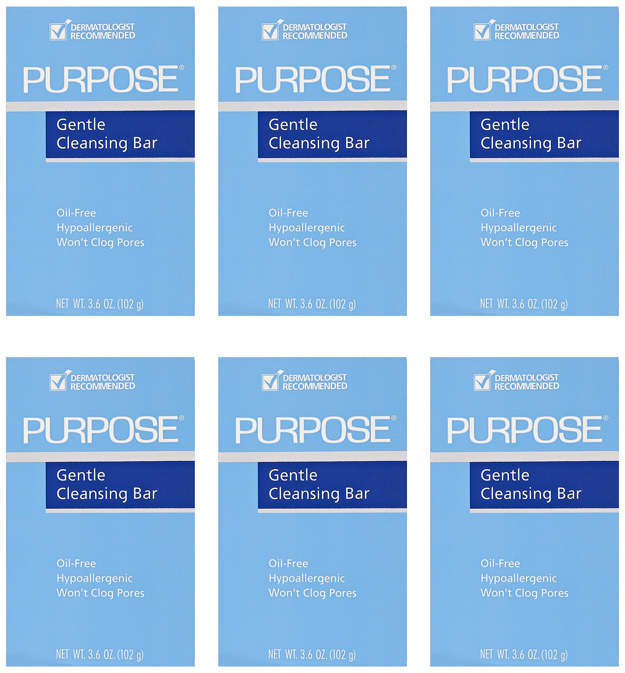 Purpose Gentle Cleansing Bar GP27&nbsp;3.6 Oz (6 Pack)
