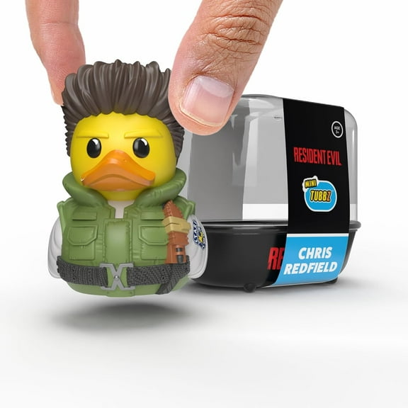 TUBBZ Mini: Resident Evil - Chris Redfield Cosplaying Rubber Duck Vinyl Figure