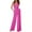 Hot Pink, variant on Ketyyh-chn99 Elegant Jumpsuits for Women Overall Womens Fashion Tops Bodycon Full Length Long Pants Casual Flare Jumpsuits for Women Black,XL