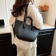 thumbnail image 5 of Large Capacity Tote Versatile Underarm Shoulder Handbag, 5 of 5