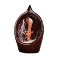 thumbnail image 2 of Quemador de incienso de reflujo creativo, soporte de incienso, adorno coleccionable para relajación, decoración de Yoga de escritorio para el hogar Zulema Incensario de reflujo, 2 of 8