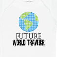 thumbnail image 4 of Inktastic Future World Traveler Cute Vacation Boys or Girls Baby Bodysuit, 4 of 5