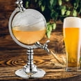 thumbnail image 4 of Miumaeov 1.5L Globe Drink Dispenser Beverage, Liquor Drink Dispenser with Tap Pump Machine, Beer Wine Whiskey Party Bar Club, 4 of 6