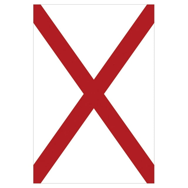 Toland Home Garden Alabama State Flag 12.5 x 18 Inch Decorative USA Garden Flag