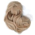 thumbnail image 1 of Peluca de Muñeca Larga y Rizada Ticfox Gris Ahumado y Marrón, 1 of 14