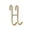 Gold, variant on 1 Pack Over Shower Glass Door Hook, 304 Stainless Steel Rack Hooks, Bathroom Frameless Drilling-Free Hanger, for Bathing Suits, Robe, Towel, Squeegee, Loofah, Shaver
